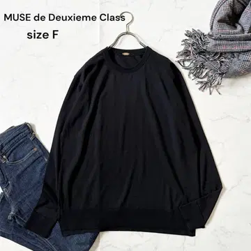 MUSE de Deuxieme Class 크루넥 풀오버 울