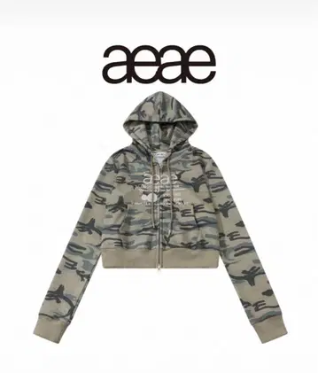 aeae 카모플라쥬 집업 후드티