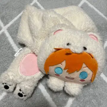 앙스타 아케호시 스바루 중국 화이트 베어 머플러