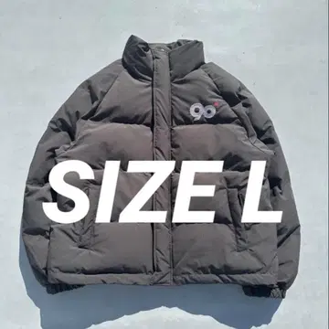 9090 로고 리치 퍼퍼 재킷