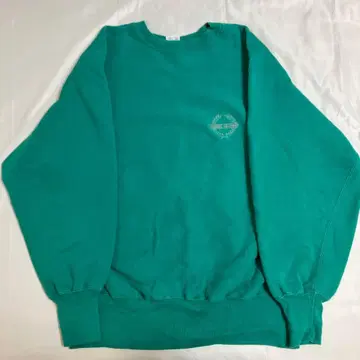 90s USA제 리버스 위브 Champion L 그린 눈 없음 80s