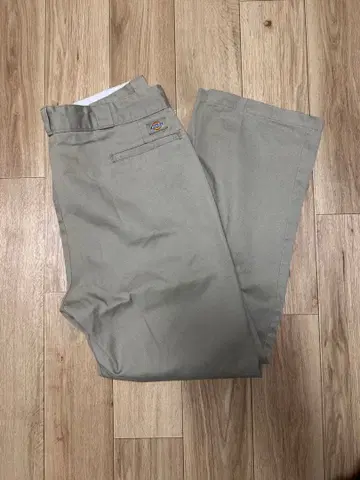 Dickies 베이지 치노 팬츠 38x32 워크 팬츠