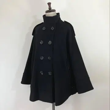 [ M 사이즈 ] Reflect 리플렉트 울 캐시미어 판초 케이프 코트