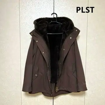 PLST 3웨이 마운틴 후드티 브라운 여성용 L