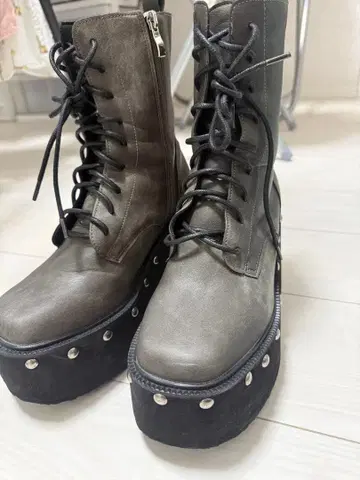 ENVYM 앙비 부츠 통굽