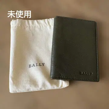 미사용 BALLY 카드 케이스 명함지갑 이탈리아제 카드 수납 5곳