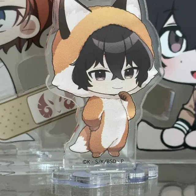 문스독 다자이 도부 동물원 여우 미니 sd 아크릴 스탠드