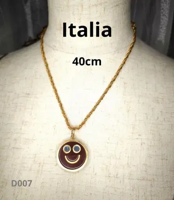 스마일 이탈리아 펜던트 목걸이