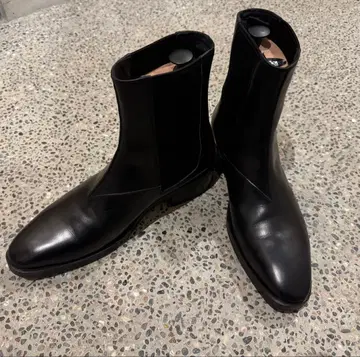 MB ULTIMATE FABRIC 가죽 하이힐 드레스 부츠 + 덤