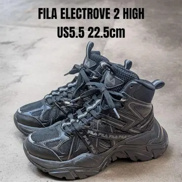 FILA ELECTROVE 2 HIGH 휠라 통굽 스니커즈 22.5