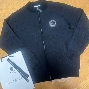 마크앤로나 니트 블루종 사이즈 48