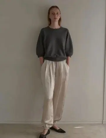 [ 컨디션 최상 ] MANOF 사이드 라인 스포츠 새틴 팬츠