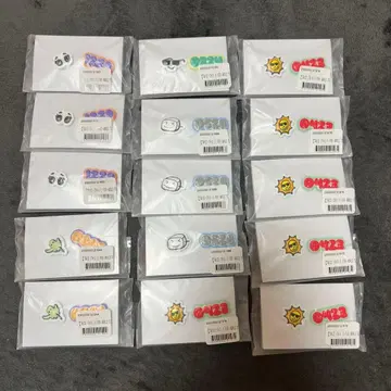 TWICE 온라인 복권 러버 핀즈 세트