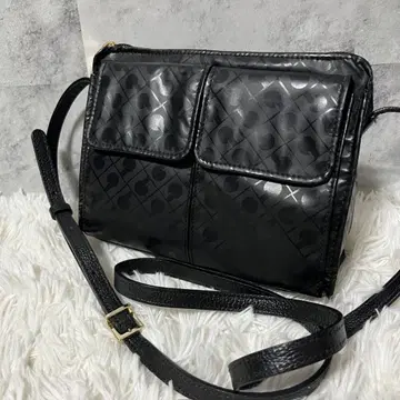 게라르디니 미니 숄더백 블랙 W포켓 소프티 경량