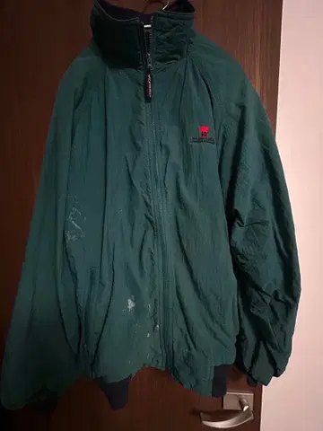 PORT AUTHORITY XL 그린 집업 자켓