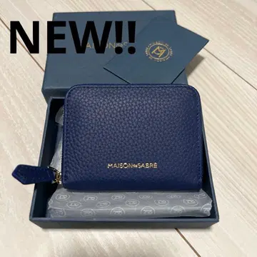 MAISON de SABRE 네이비 코인 케이스