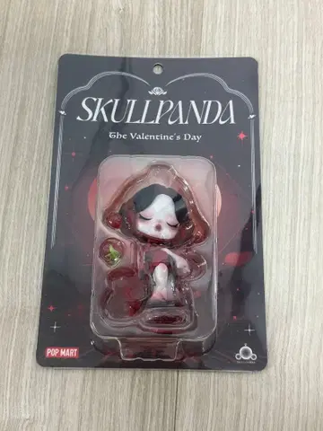 SKULLPANDA 발렌타인 피규어 스컬팬더 POPMART