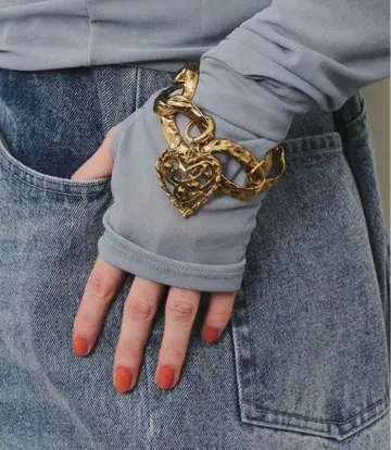 새상품 [ La Belle Etude ] 하트 모티브 팔찌