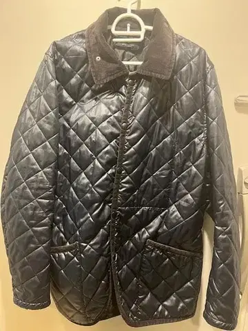 뷰티앤유스 유나이티드 애로우즈 퀼팅 자켓 L 네이비