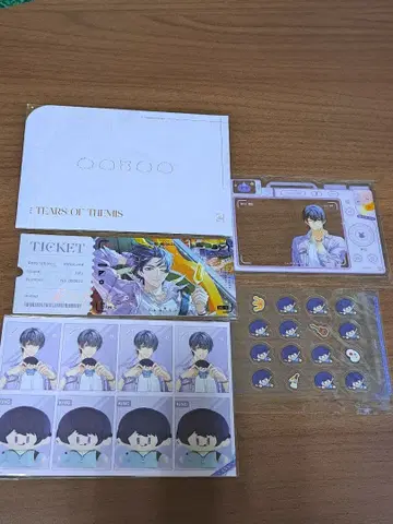 미정사건부 4주년 기념 굿즈 이즈미 케이