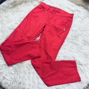 [새상품급] PG 1989 모델 빨간색 팬츠 골프 여성 팬츠