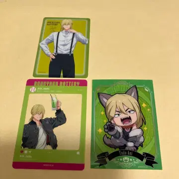 망각 배터리 토도 아오이 3점 클리어 카드 AGF 등