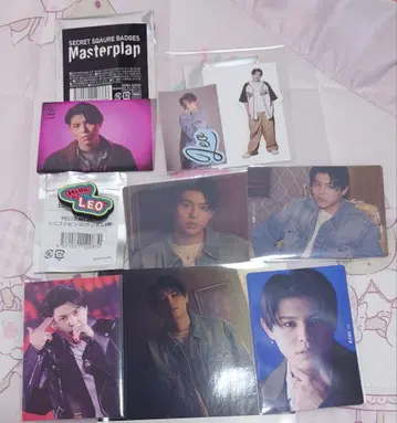 BE:FIRST 레오 포토 카드 배지 8종 세트