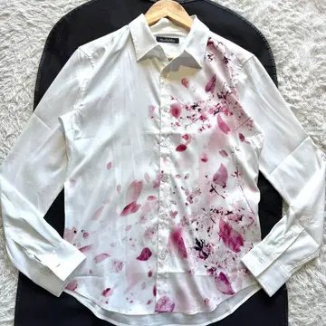 미사용급 토네이도 마트 최근 모델 벚꽃 체리 블라썸 긴팔 셔츠 L