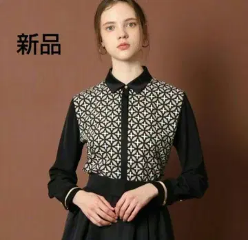 새상품 오버랩 랩셔츠