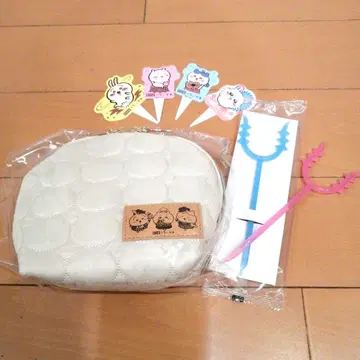 치이카와 (먼작귀) 코스 퀼팅풍 파우치 사스마타 하치와레 토끼 모몽가