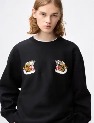 헤비 웨이트 맨투맨 풀오버 가로치 히로미치