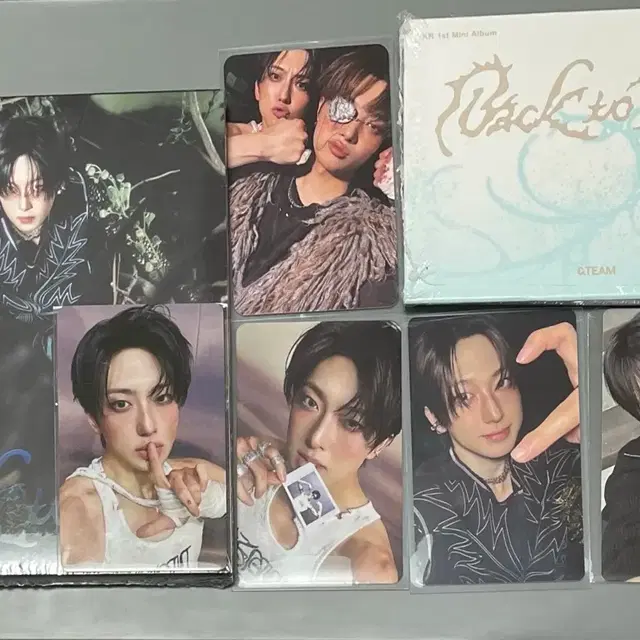 앤팀 앨범 후마 로어 미개봉 미니 시디 개봉 포카 특전