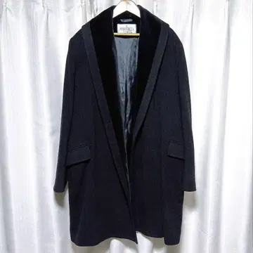 영국제 캐시미어 혼방 빈티지 롱 코트 FEMINELLA