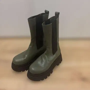 ALOHAS 아로하스 올 라운더 사이드 고어 부츠 카키