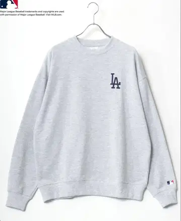 LA 다저스 속기모 오버 사이즈 맨투맨