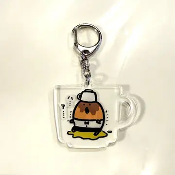 나가노 농담곰 모구코로 아크릴 키링 콜라보 카페 아크릴 키링