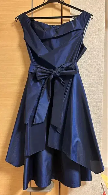 네이비 파티 드레스