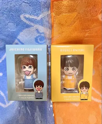 나니와단시 후지와라 죠이치로 오오니시 류세이 손가락 인형