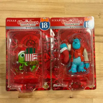 디즈니 해피 복권 크리스마스 오너먼트 마이크 & 샐리