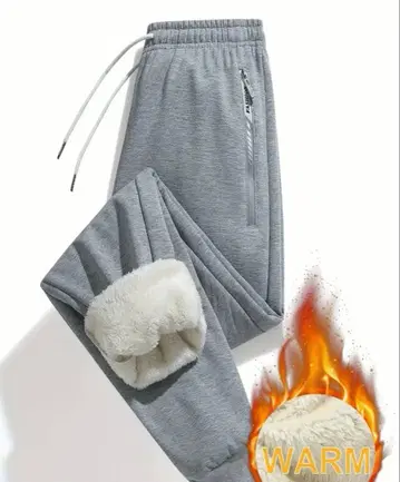 라이트 그레이 조거 팬츠