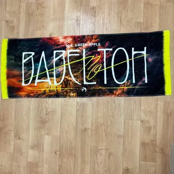 Mrs.GREEN APPLE BABEL no TOH 라이브 타월