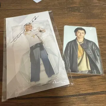 timelesz 시노즈카 다이키 아크릴 스탠드/트레이딩 카드 세트