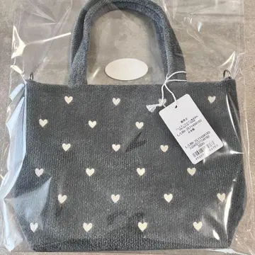 [ 미사용 새상품 ] 페이 백 라브라리 하트 그레이