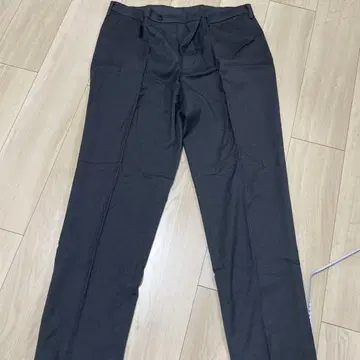 유니클로 히트텍 스마트 슬림 핏 팬츠 그레이 허리 100cm