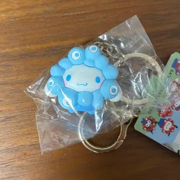 산리오 미야쿠미야쿠 변신 입체 마스코트 컬러 키링 시나모롤