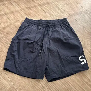 SEESEE 네이비 나일론 숏팬츠 L