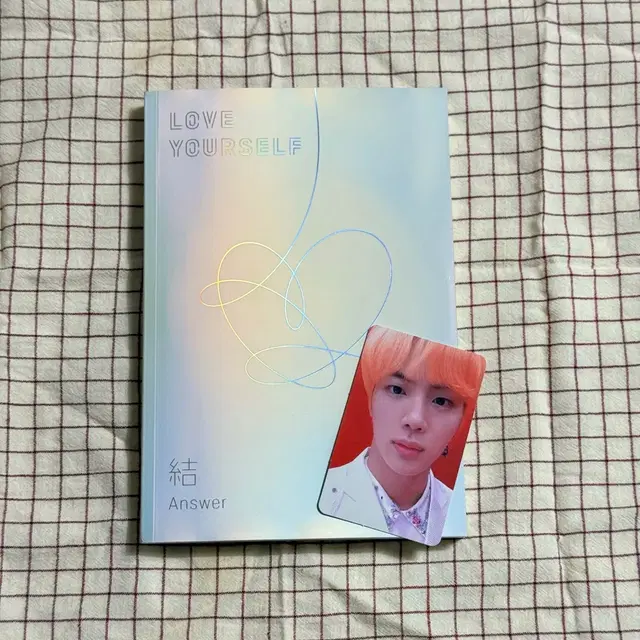 러브유얼셀프 럽유셀 앤써 앨범 진 포토카드 방탄소년단