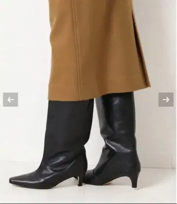 ESCARLATA 에스칼라타 롱 부츠 사이즈 38