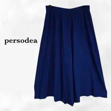 [페르소디아] 가우초 팬츠 스칸츠 [L~LL] 네이비 롱 빅 사이즈