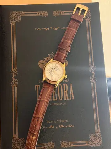 오로비안코 타임오라 오라클래시카 아우렐리아 로즈 골드 수동 와인딩 시계